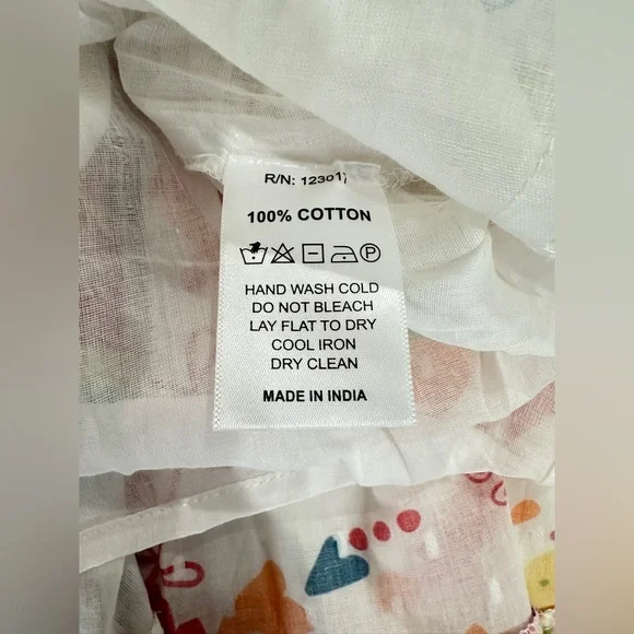 NWT SZ L Maude Vivante Colorful Floral Ana Dress summer garden - Picture 12 of 12